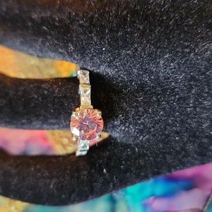 Swarovski pink ring